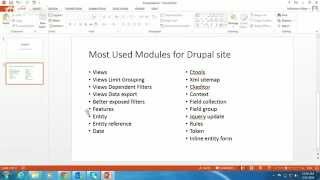 Most Popular Modules in Drupal
