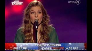 Hrvatski Supertalent 2011.(polufinale)  - Angela Katalinić - Can You Feel The Love Tonight