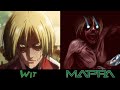Wit Studio VS MAPPA Titans - Attack on Titan 4 Season