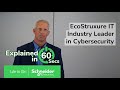 EcoStruxure™ IT Industry Leader in Cybersecurity in 60 Seconds | Schneider Electric