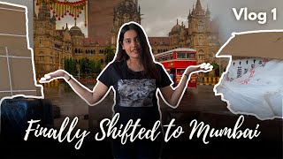 Finally Shifted to MUMBAI 🏠 || VLOG 1 || QK