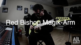 Red Bishop Magik-Arm Ibanez Install - no bridge removal - sounds at end