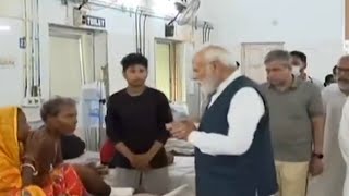 Odisha train mishap: PM Modi visits crash survivors at Balasore hospital