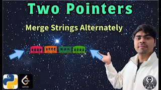 LeetCode 1768 | Merge Strings Alternately | Python Solution Explained | AlgoYogi