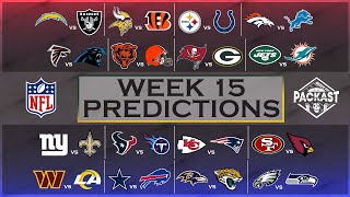 NFL Week 15 Predictions