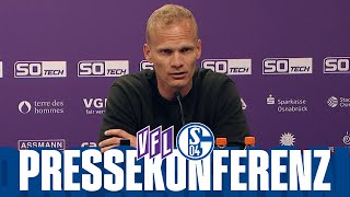 "Der gute Start war das Wichtigste heute" | S04-PK nach Osnabrück | FC Schalke 04