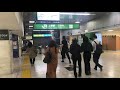 【定点カメラ】jr上野駅 不忍改札