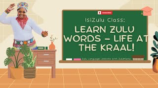 Learn Zulu Words From The Kitchen 5 Minute Isizulu Lesson With Mzansi