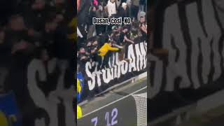 CONTESTAZIONE CURVA SUD vs DUSAN VLAHOVIC in JUVE VENEZIA