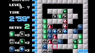 Puzznic (NES) TAS in 29:08.09 by rchockler