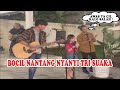 TRI SUAKA & ZIDAN DITANTANG NYANYI ANAK KECIL - Live Musik di Menoewa Kopi Jogja