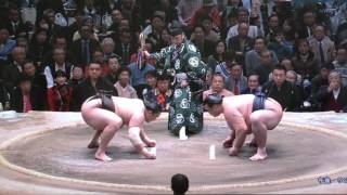 【大相撲初場所「千秋楽」結びの一番】 白鵬ー稀勢の里　稀勢の里が白鵬破る！！！