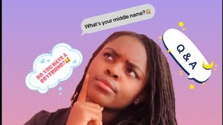 Q & A with random question generator