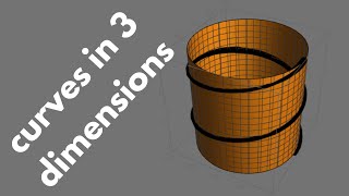 Multivariable Calculus | A few examples of curves in 3 dimensions.