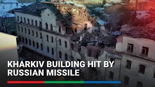 17 injured in Russian strikes on Ukraine's Kharkiv | ABS-CBN News
