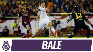Gareth Bale's incredible goal against Barcelona | Copa del Rey Final 2014