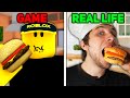 ROBLOX FOOD in REAL LIFE!