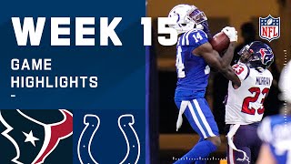 Texans vs. Colts Week 15 Highlights | NFL 2020