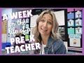 WEEK IN MY TEACHER LIFE | Vlog | Pre-K Teacher Weekly Vlog