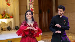 Beautiful Engagement Dance performance by Bride and Groom | Mother Surprises the Bride