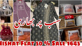 Nishat Flat 50% Sale 1600 🥳🥳🥳