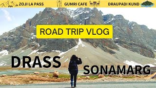 Draupadi Kund - Usually missed spot from Sonamarg to Drass| Zojila Pass | Baltal |Gumri Cafe| Ladakh