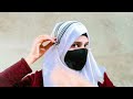 hijab with patti full coverage hijab tutorial nidakhanhijabtutorial hijab viralvideo trending