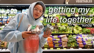 getting my life together vlog... boy drama, cleaning, grocery shopping, working out