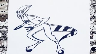 Como Dibujar A Xlr8 De Ben 10 How To Draw Xlr8 Como