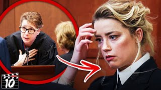 Top 10 Times Amber Heard Was Exposed During Her Trial Against Johnny Depp
