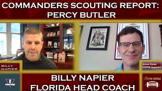 Florida Head Coach Billy Napier On Percy Butler | John Keim Report