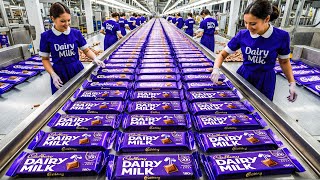 How Millions of Cadbury Chocolates Are Made in a Chocolate Factory | Modern Food Processing