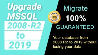 Upgrade SQL Server 2008 R2 database to 2019 | .mdf file | db detach and attach | sql server 2014