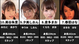 【巨尻】迫力満点の大きいお尻がエッチなデカ尻AV女優ランキング