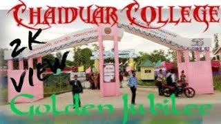 Chaiduar college golden jubilee || ছয়দুৱাৰ মহাবিদ্যালয়ৰ সোণালী জয়ন্তী সমাৰোহৰ সাংস্কৃতিক শোভাযাত্ৰা।