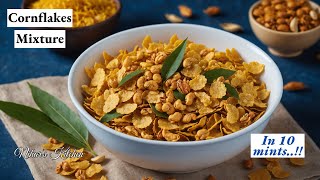 Mixture Namkeen Recipe | Crunchy Poha Chivda Snack | Easy \u0026 Tasty Snack Idea | Nihar's Kitchen