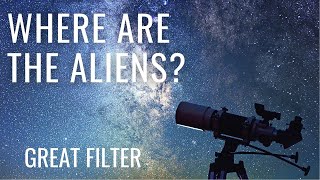 Where are the UFOs? 👽 Fermi Paradox - Great Filter #shorts