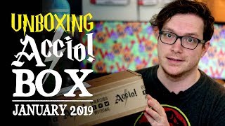 Accio Box Unboxing - Hufflepuff - January 2019