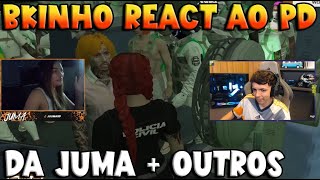 BKINHO REACT AO PD DA JUMA E OUTROS 🤯🤯 - TROPAS DO GTA RP CLIPS