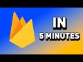 world's shortest FIREBASE tutorial