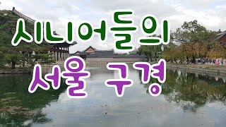 시니어들의 서울 구경.Seniors' Sightseeing in Seoul