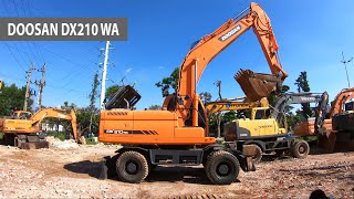 Detailed Review of 2011 DOOSAN DX210WA Super Product - Big Machine But Small Price