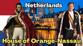 Timeline \u0026 History of the Rulers of the Netherlands 1581- Dutch Orange-Nassau Stadtholders (11.ai)