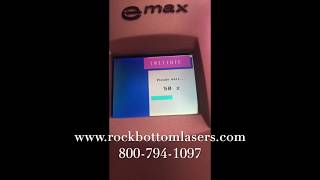 2008 Syneron eMax with 3 Handpieces - DSL, ST Refirme \u0026 SR Laser For Sale