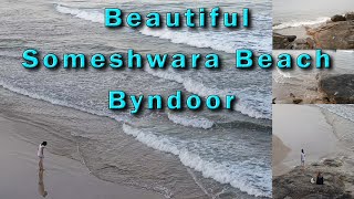 Beautiful Someshwara Beach Byndoor | Beauty of Early Morning Beach | Kundapura Beach and Temple