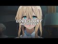 love story (sped up) - indila [edit audio]