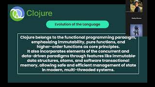 CS361 Presentation (Newer Languages) - Clojure