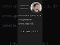 JavaScript array method .unshift()