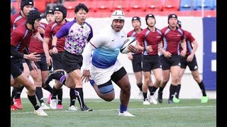 第102回全国高校ラグビーフットボール大会1回戦留学生プレー集