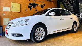 詠興好車 2017年 NISSAN SUPER SENTRA I-KEY 摸門 雙安 導航 定速 多功能影音 後出風口 恆溫 ABS CP值超高房車首選